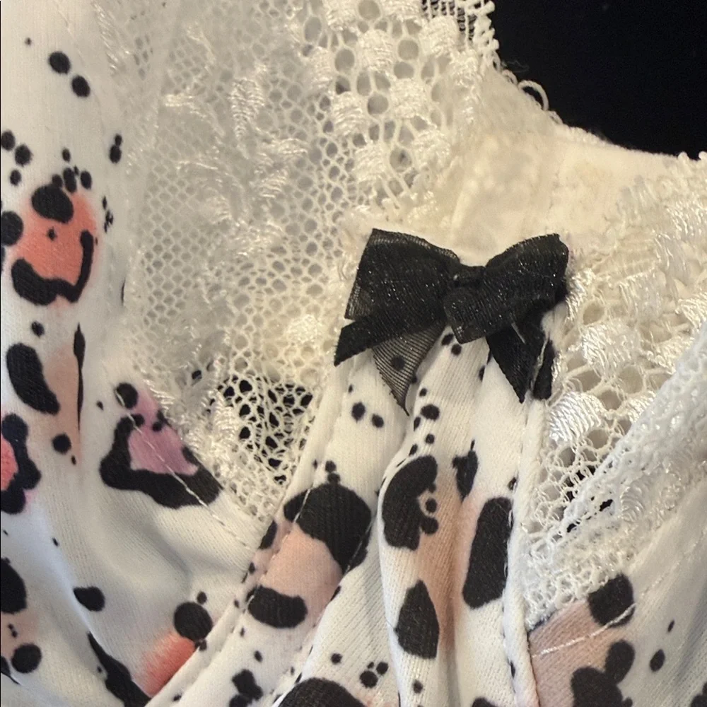 Elomi Leopard Print Lace Bra - Picture 2 of 7